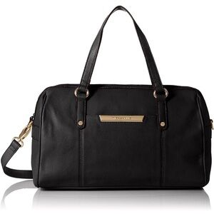 ❤️  Tignanello Main Street Satchel Cross Body Leather Bag w/adj Strap